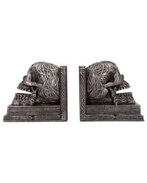 Keltische Totenkopf Buchstützen 2er-Set 13cm