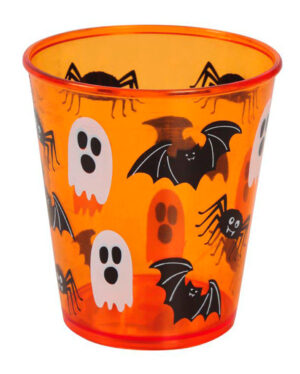 Kinderfreundliche Partybecher mit Halloween Motiv