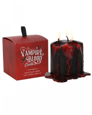 Kleine Vampirblut Stumpenkerze 7