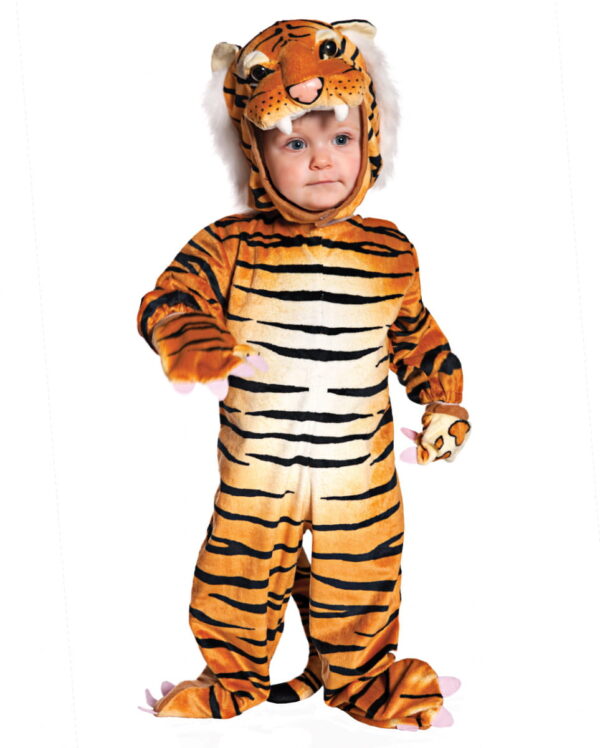Kuschel Tiger Kleinkinderkostüm L