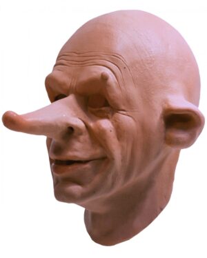 Lügenbold Maske aus Schaumlatex