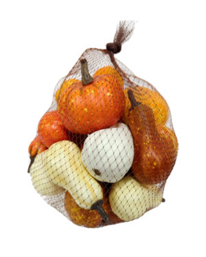 Mehrfarbiges Zierkürbis Deko 20er-Set 7x6