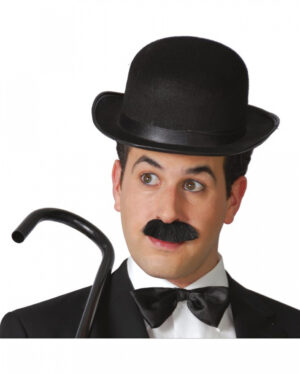 Melone Filzhut schwarz