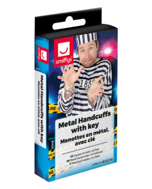 Metall Handschellen mit Schlüssel