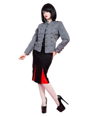 Military Damenjacke grau XS