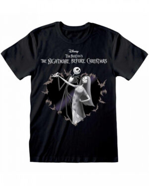 Nightmare Before Christmas Jack & Sally T-Shirt XL