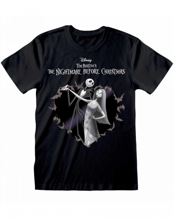 Nightmare Before Christmas Jack & Sally T-Shirt XL