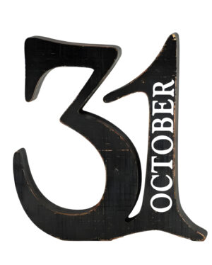 October 31 Holzaufsteller 24cm
