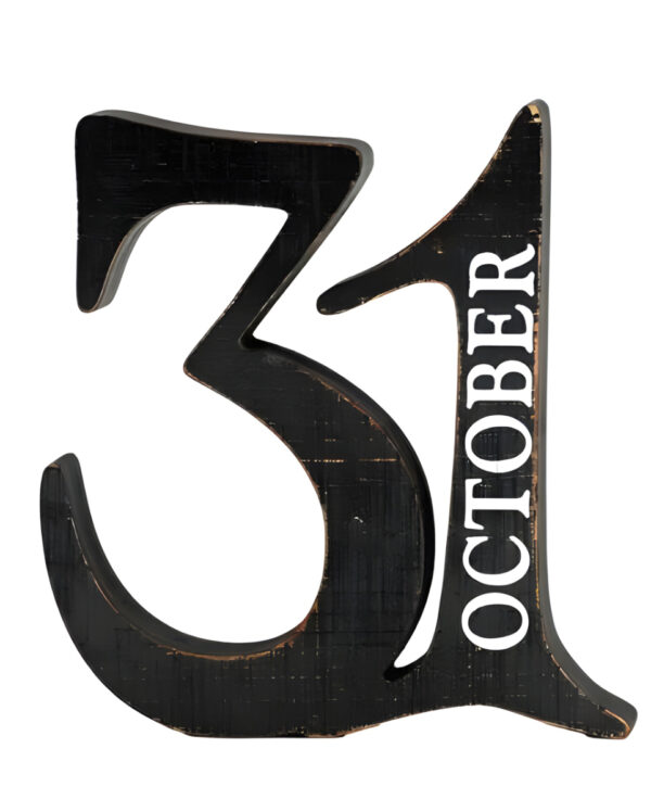 October 31 Holzaufsteller 24cm