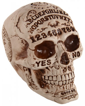 Ouija Wahrsage Totenkopf 18cm
