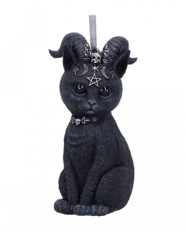 Pawzuph Hexenkatze Weihnachtskugel 10cm