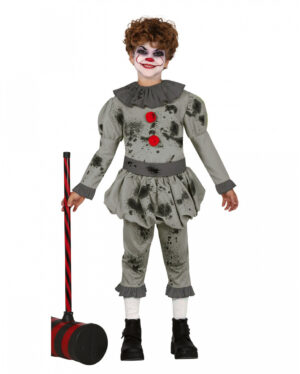 Pepe der Horrorclown Kinder Kostüm XL