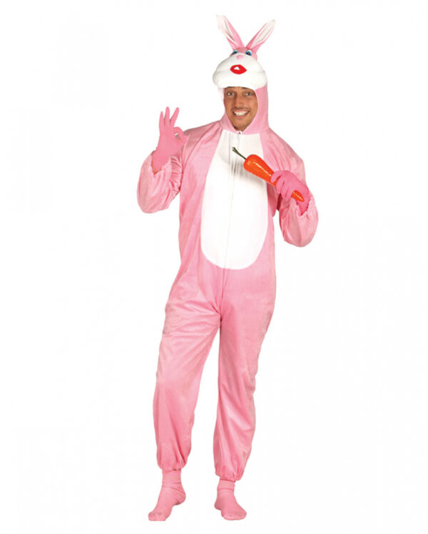 Pinkes Hasenkostüm