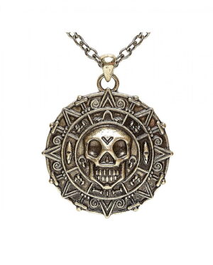 Piraten Amulett mit Halskette