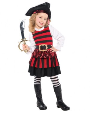 Piratin Kleinkinderkostüm S