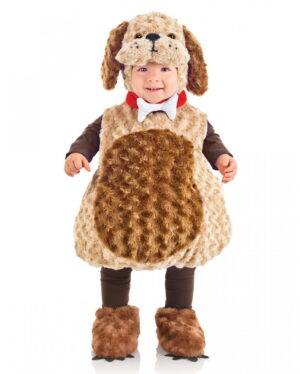 Plüschhund Faschingskostüm XL