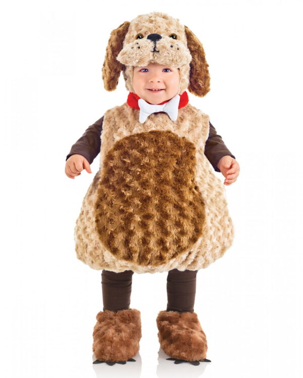 Plüschhund Faschingskostüm XL