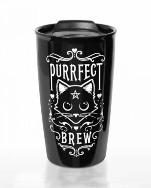 Purrfect Brew Togo Kaffeebecher