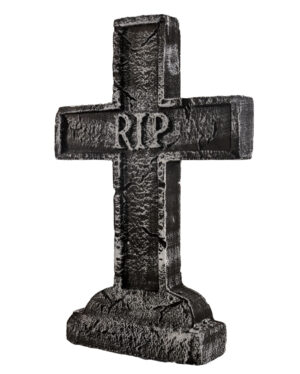 R.I.P. Grabsteinkreuz Halloween Deko 58cm