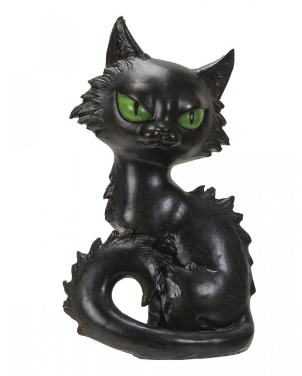Rufus Hexenkatze mit grünen Augen 20cm
