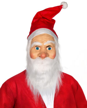 Santa Claus Maske mit realistischen Augen