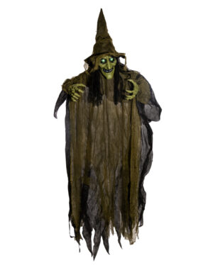 Schauderhafte Moorhexe mit Light & Sound 170cm