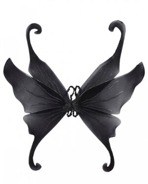 Schmetterling Flügel schwarz