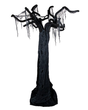Schwarzer Halloween Geisterbaum 260cm