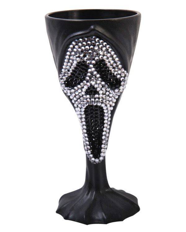 Scream Glitzernder Ghostface Kelch
