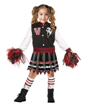 Scream for the Team! Cheerleader Kleinkinderkostüm XL / 4-6