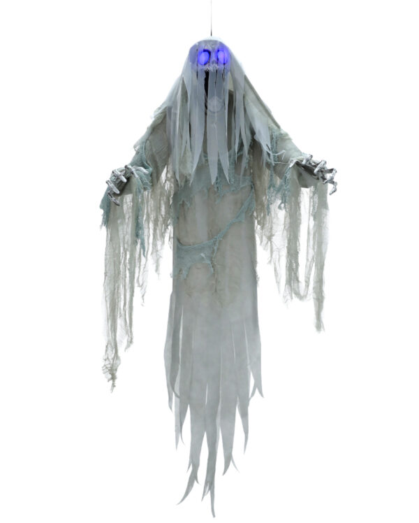 Screaming Ghost Hängefigur mit Licht & Sound 150cm