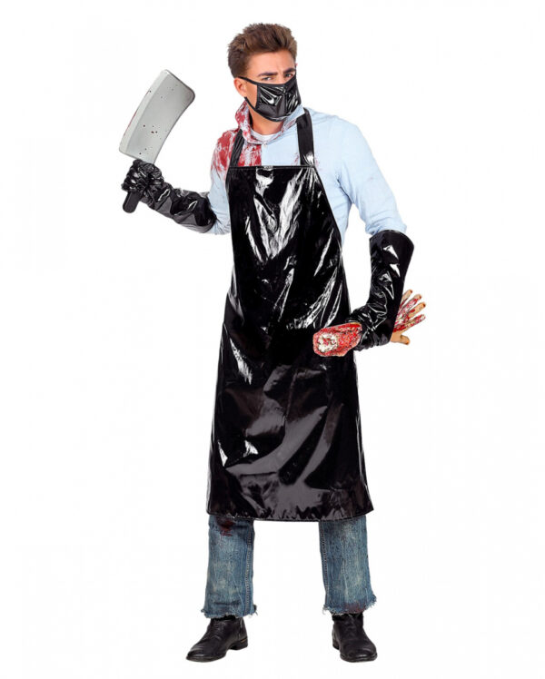 Serienkiller Schürze mit Handschuhen