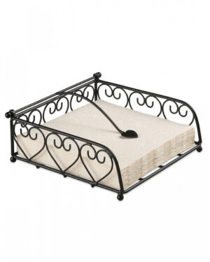 Servietten Halter Herz Design