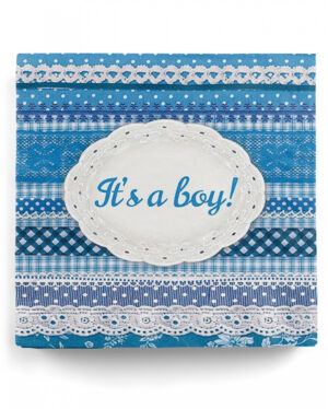 Servietten It's a Boy Blau 20 St.