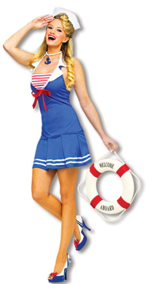 Sexy Sailor Kostüm ML