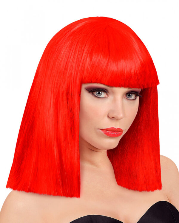 Showgirl Perücke Roxy Rot