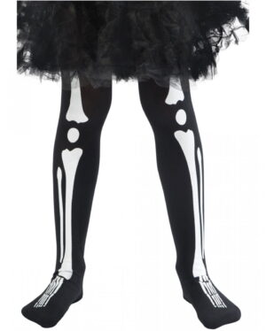 Skelett Kinderstrumpfhose