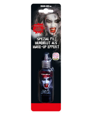 Spezial SFX Mundblut als Make-up Effekt