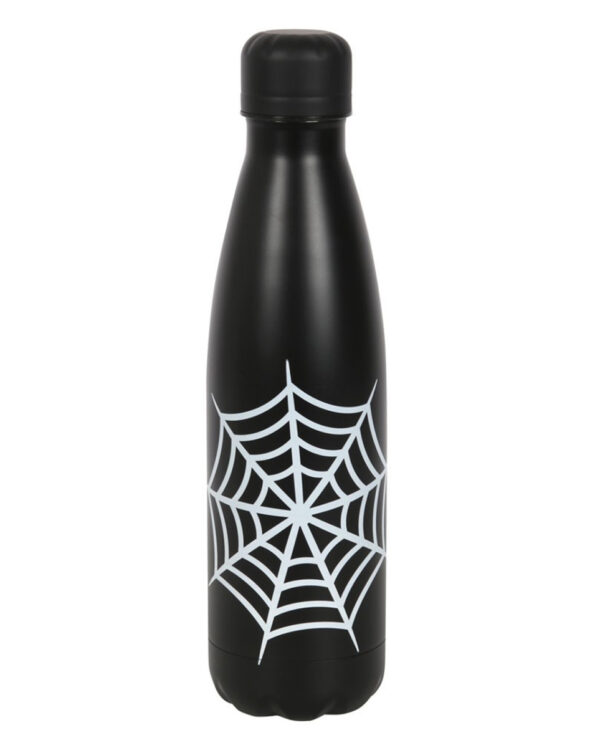 Spinnweben Metall Wasserflasche