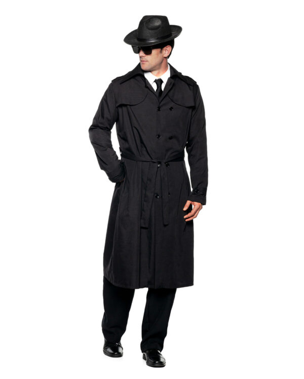 Spion Trench Coat Herrenkostüm XXL