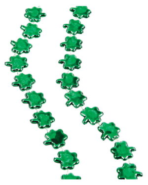 St. Patricks Day Glücksklee Ketten 12 St.