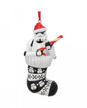 Star Wars Stormtrooper in Weihnachtsstrumpf Weihnachtskugel