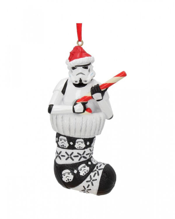 Star Wars Stormtrooper in Weihnachtsstrumpf Weihnachtskugel