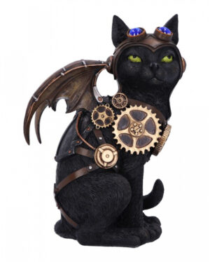 Steampunk Feline Flight Katzen Figur 22