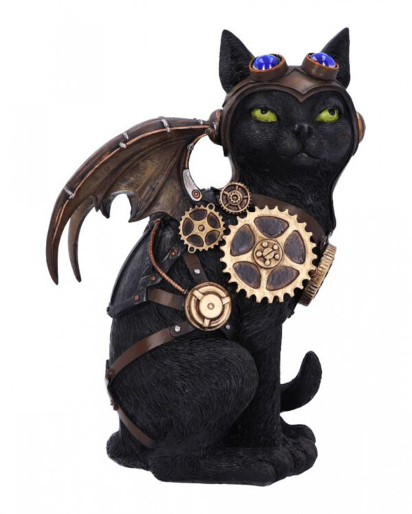 Steampunk Feline Flight Katzen Figur 22