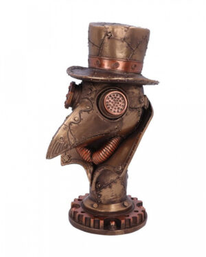 Steampunk Pestdoktor Büste 23 cm