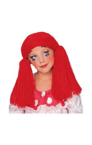 Stoffpuppe Kinderperücke