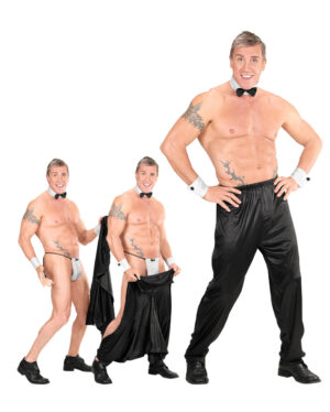 Stripperhose mit Klettverschluss XL