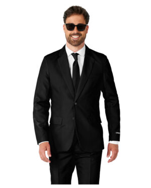 Suitmeister Solid Black Anzug 2XL