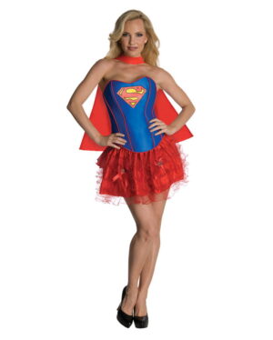 Supergirl Corsagen Kostüm L
